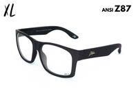 Big Kahuna XL - Matte Black - Clear - ANSI Z87