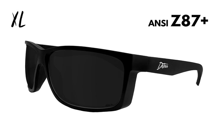 Breach XL - Matte Black - Jet Black Polarized ANSI Z87+