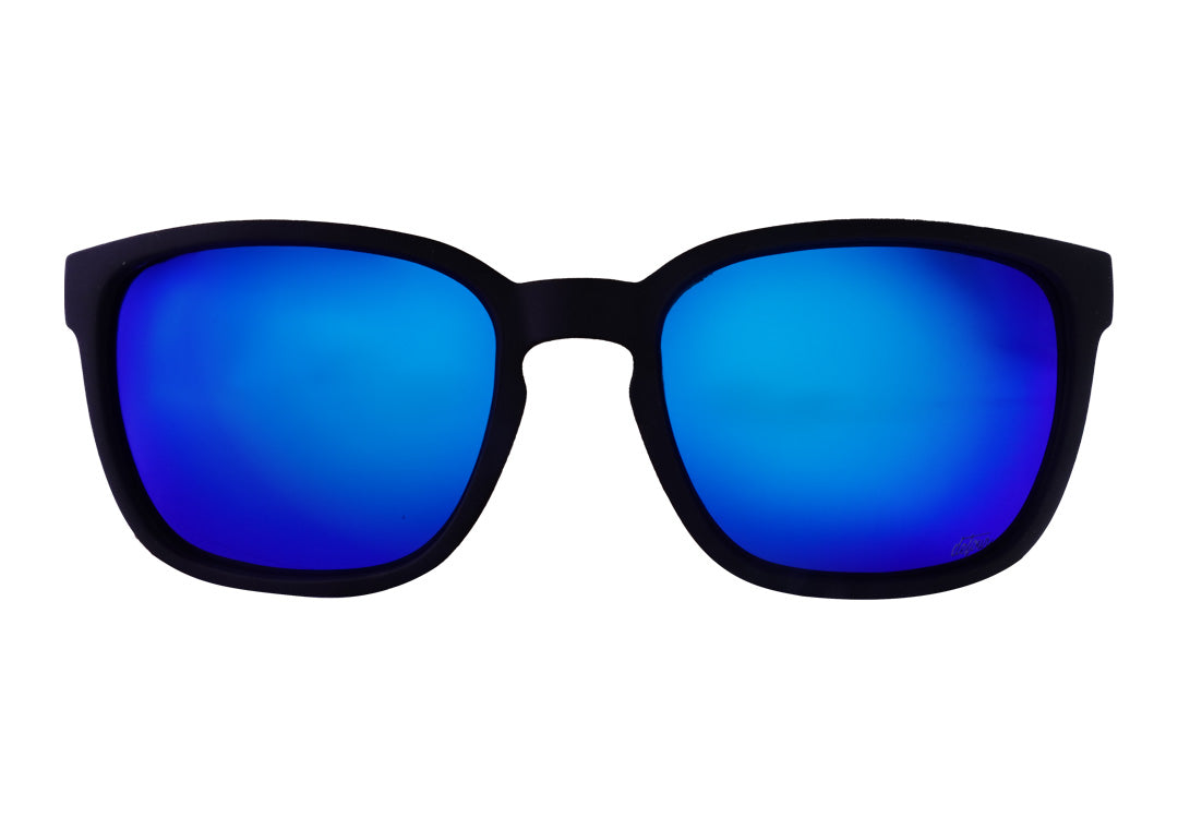 Cabana XL - Matte Black - Deep Blue Polarized