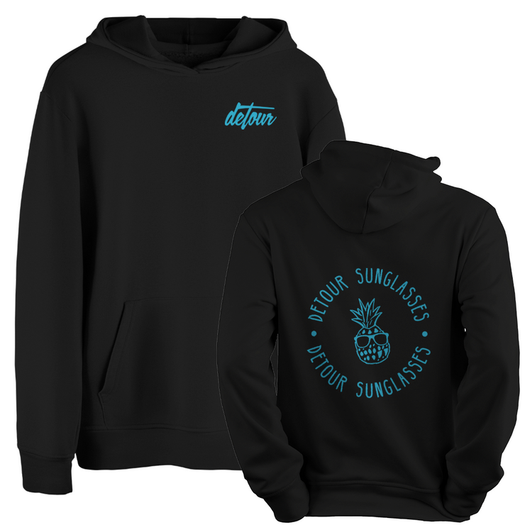 Blue Logo Hoodie