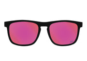 Floaties - Matte Black - Pink Lemonade Lens Polarized