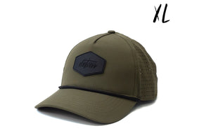 XL Military Green Snapback Hat