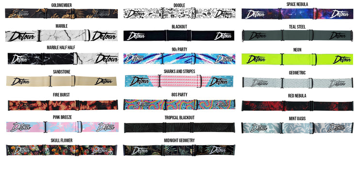 Replacement Straps - Key/PowPow