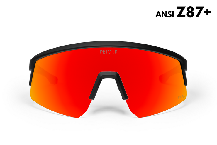 Surge - Matte Black - Red Sunset
