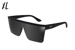Tidal Wave XL - Matte Black - Jet Black Lens Polarized