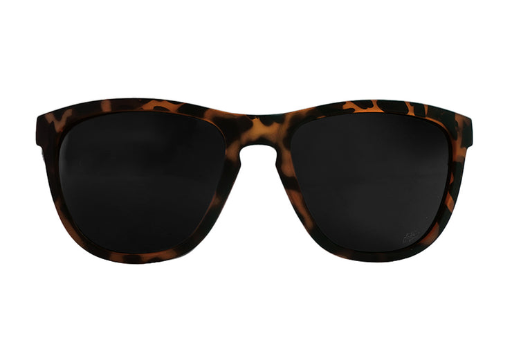 Matte Tortoise Shell - Jet Black Lens Polarized - Essentials