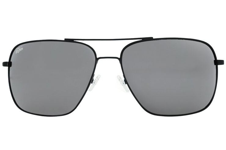 Coastal XL - Matte Black/Grey Tortoise - Silver Bullet Polarized