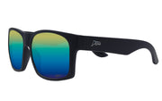 Big Kahuna - Matte Black - Blue Gold Gradient Polarized