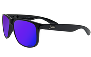 Eminence - Clean Black- Deep Blue Lens Polarized