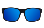 Big Kahuna - Matte Black - Deep Blue Polarized