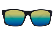 Big Kahuna - Matte Black - Blue Gold Gradient Polarized