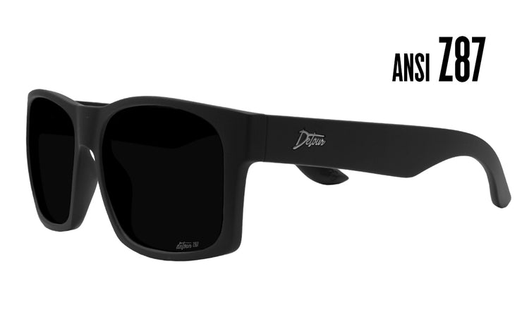 Big Kahuna - Matte Black - Jet Black Polarized - ANSI Z87