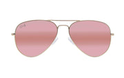 Gold - Pink Lens Polarized - Oasis