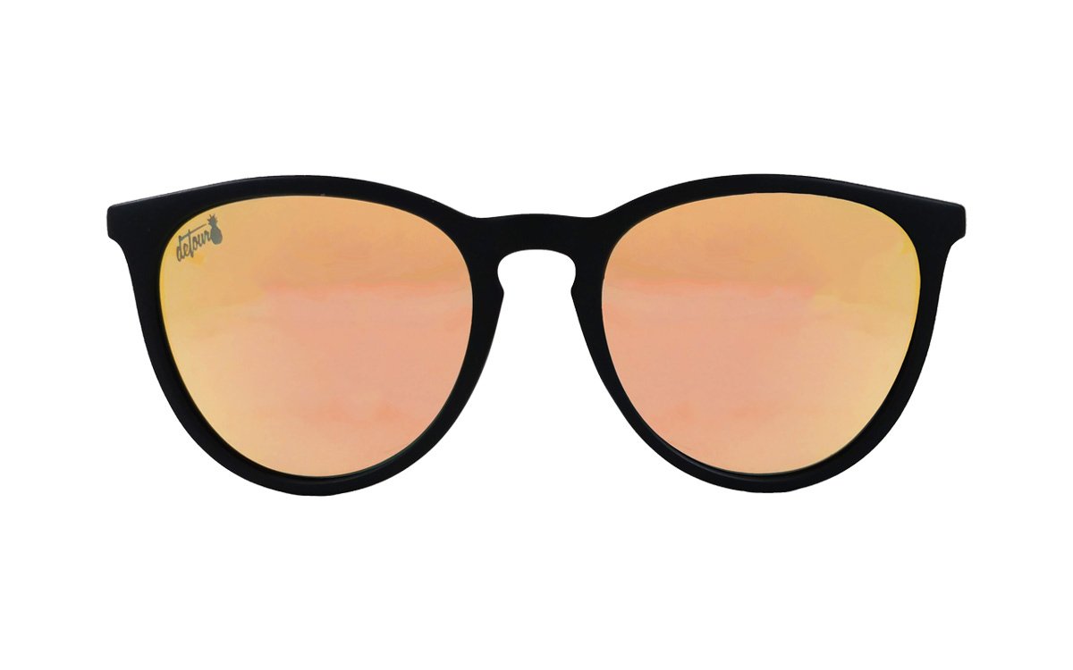 Hurricane - Matte Black - Dreamsicle Polarized