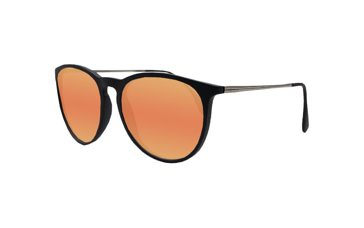 Hurricane - Matte Black - Dreamsicle Polarized