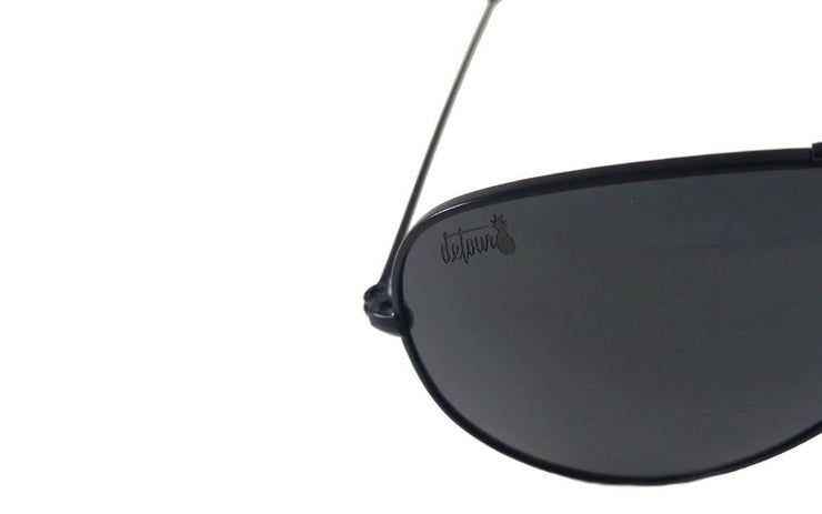 Jet Black Lens Polarized - Oasis