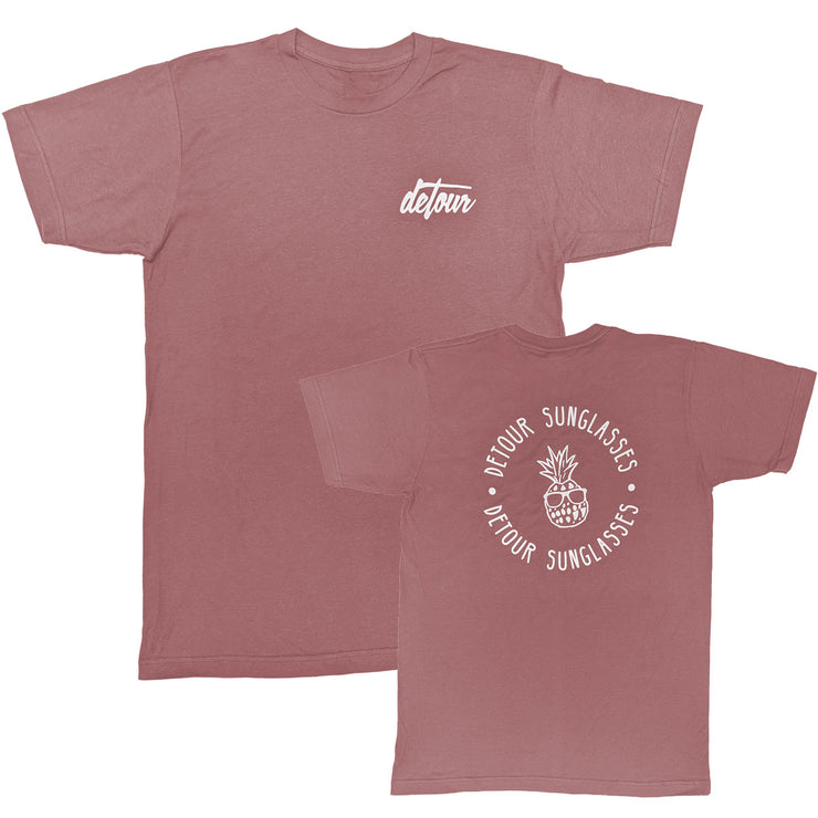 Mauve Logo Tee