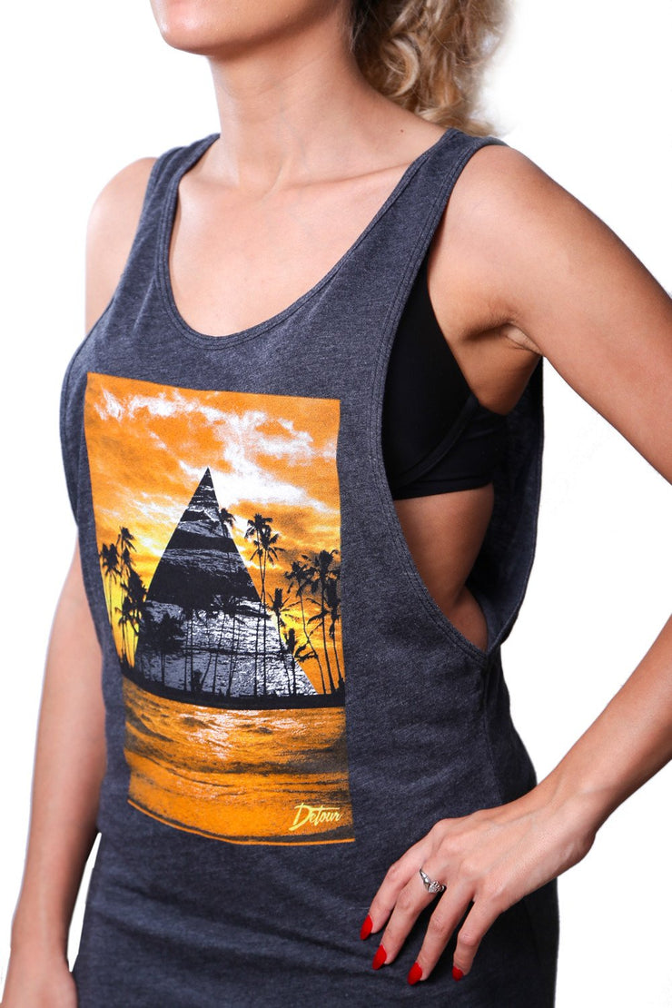 Womens Tanks - Sunset Tank